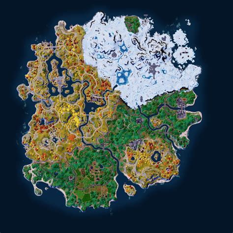 fortnite chapter 4 season 3 map leak|Fortnite Leaks New Biome for Chapter 4 Season 3 Map